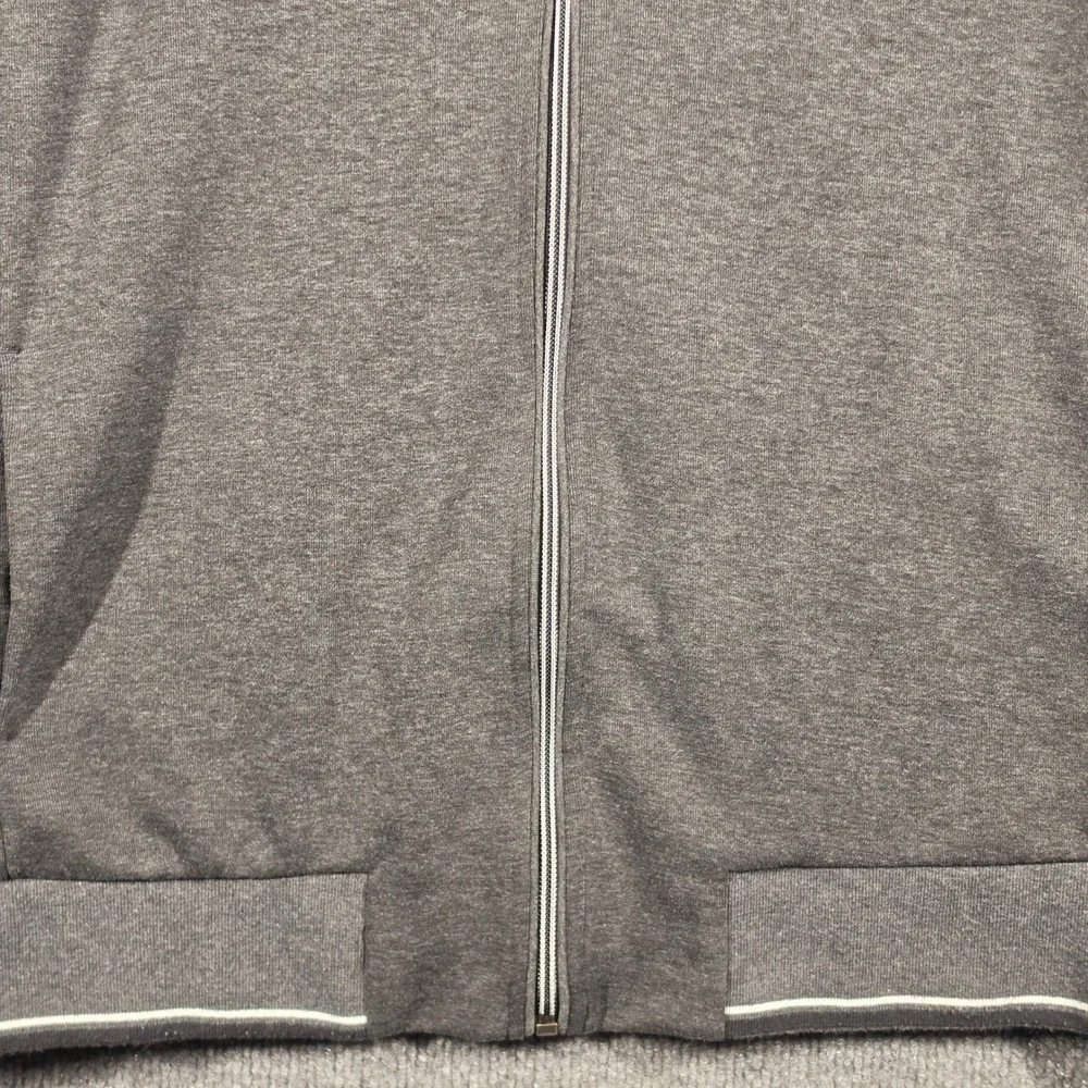 Robert Graham Jacket Mens Large Track Full Zip Mock Neck Boho
